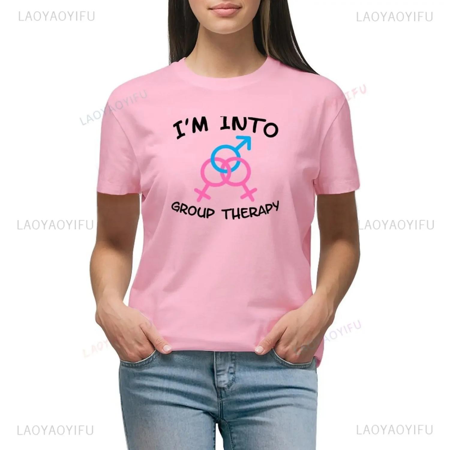 I m in To Group Therapy FMF Threesome Classic Lifestyle T-shirt Cotton Shirts Graphic Tees Tees Western T Shirts for Women XXXXXL чорний
I m in To Group Therapy FMF Threesome Classic Lifestyle T-shirt Cotton Shirts Graphic Tees Tees Western T Shirts for Women XXXXXL чорний