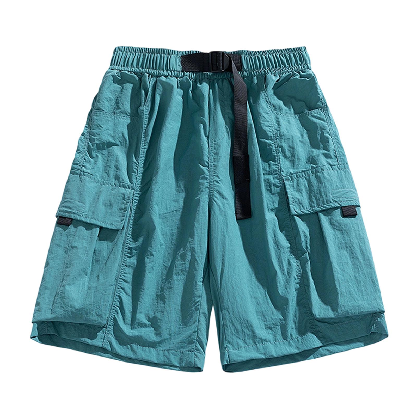 Men Cargo Shorts Relaxed Fit Multiple Pockets Five Points Length Elastic Waistband Outdoor Utility Shorts XL
Men Cargo Shorts Relaxed Fit Multiple Pockets Five Points Length Elastic Waistband Outdoor Utility Shorts XL