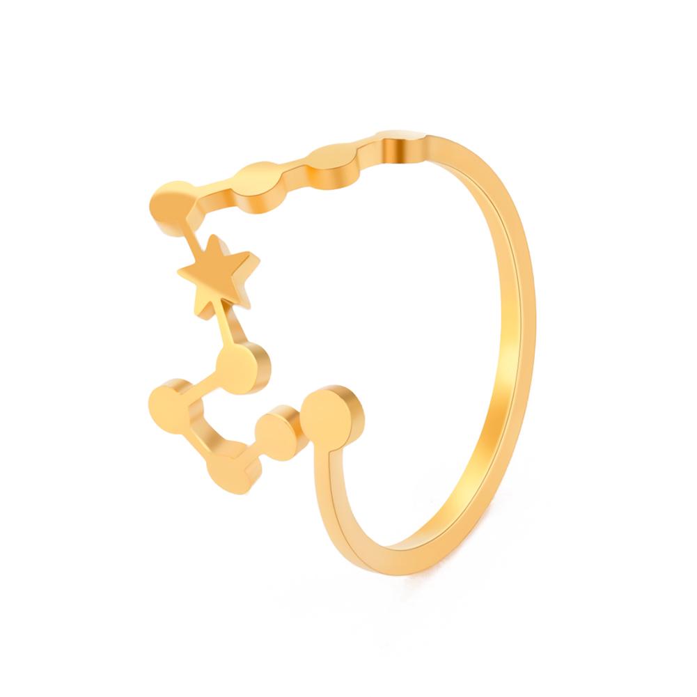 12 Constellation Rings for Women Star Signs Zodiac Open Ring Taurus Pisces Leo Virgo Gemini Pisces Libra Birthday Gift Adjustable
12 Constellation Rings for Women Star Signs Zodiac Open Ring Taurus Pisces Leo Virgo Gemini Pisces Libra Birthday Gift Adjustable