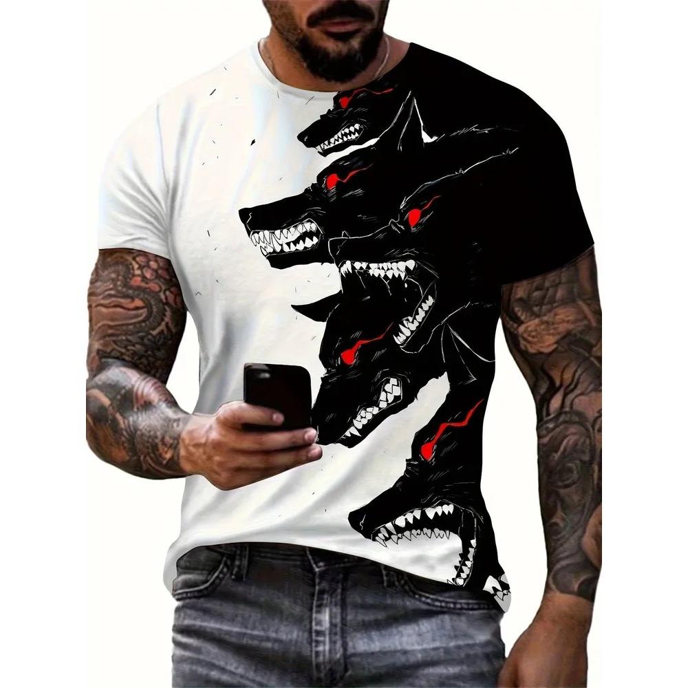Summer Fashionable Comfortable Breathable Casual Animal 3D Printed Color T-shirt Pattern Loose Comfortable Large Size Fashion O-neck Men s T-shirt 6XL
Summer Fashionable Comfortable Breathable Casual Animal 3D Printed Color T-shirt Pattern Loose Comfortable Large Size Fashion O-neck Men s T-shirt 6XL