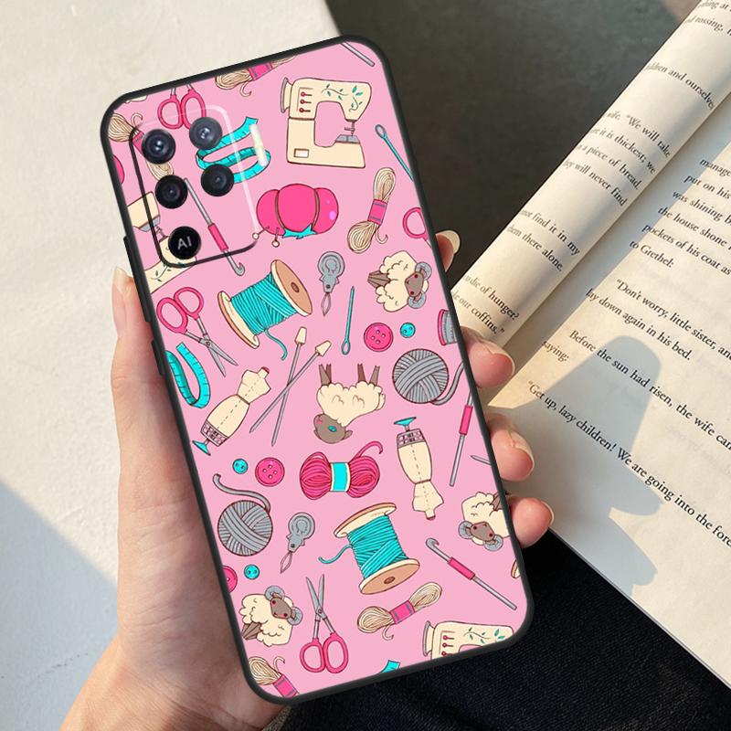 Sewing Knitting Crochet Case For Oppo A54 A74 A94 A17 A57 A77 A76 A16 A96 A18 A60 A80 A40 A38 A58 A78 A98 A15 A5 Pro OPPO A78 4G
Sewing Knitting Crochet Case For Oppo A54 A74 A94 A17 A57 A77 A76 A16 A96 A18 A60 A80 A40 A38 A58 A78 A98 A15 A5 Pro OPPO A78 4G