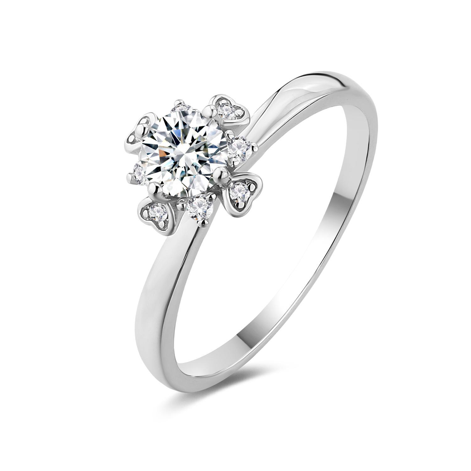 Универсальное женское кольцо с муассанитом в один карат, регулируемый геометрический дизайн с шестью крапанами Size 12
Универсальное женское кольцо с муассанитом в один карат, регулируемый геометрический дизайн с шестью крапанами Size 12