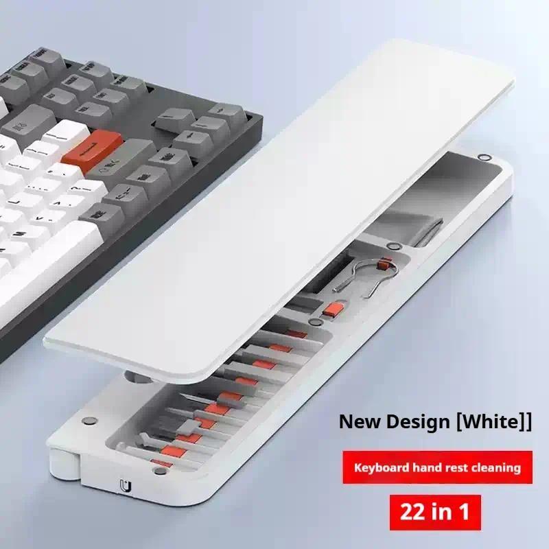 HdoorLink 22-In-1 Computer Keyboard Pad Cleaning Set Multi-Functional Cleaning Tool Set For Notebook Keyboard Cleaning Pads white
HdoorLink 22-In-1 Computer Keyboard Pad Cleaning Set Multi-Functional Cleaning Tool Set For Notebook Keyboard Cleaning Pads white