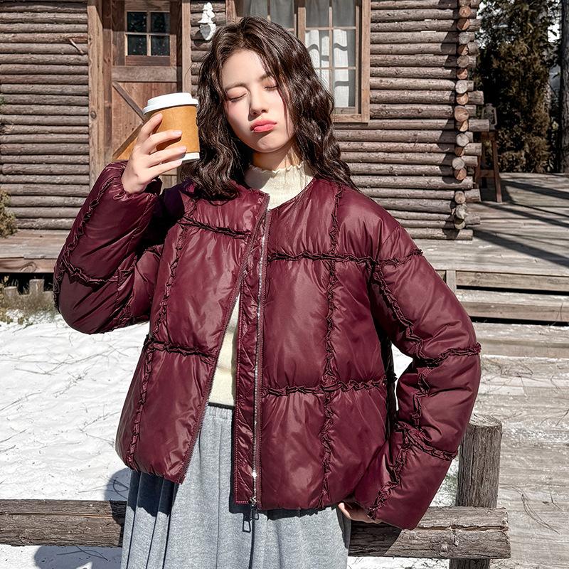 Женская зимняя новая маленькая короткая свободная модная теплая куртка с отделкой грибной кромкой из ароматного хлопка XXL красный
Женская зимняя новая маленькая короткая свободная модная теплая куртка с отделкой грибной кромкой из ароматного хлопка XXL красный