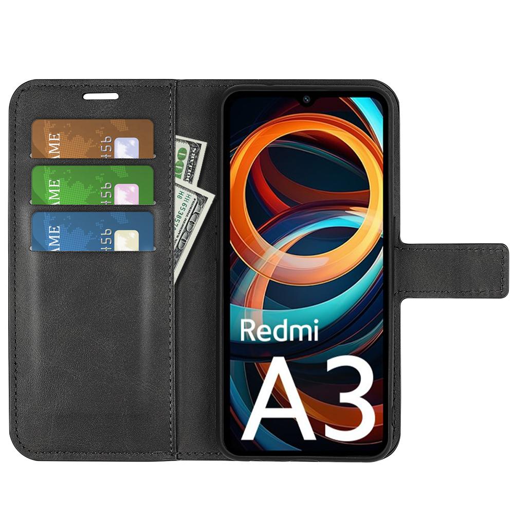 For Xiaomi Redmi A3/Poco C61 4G PU Leather Case Magnetic Closure Wallet Phone Cover Black
For Xiaomi Redmi A3/Poco C61 4G PU Leather Case Magnetic Closure Wallet Phone Cover Black