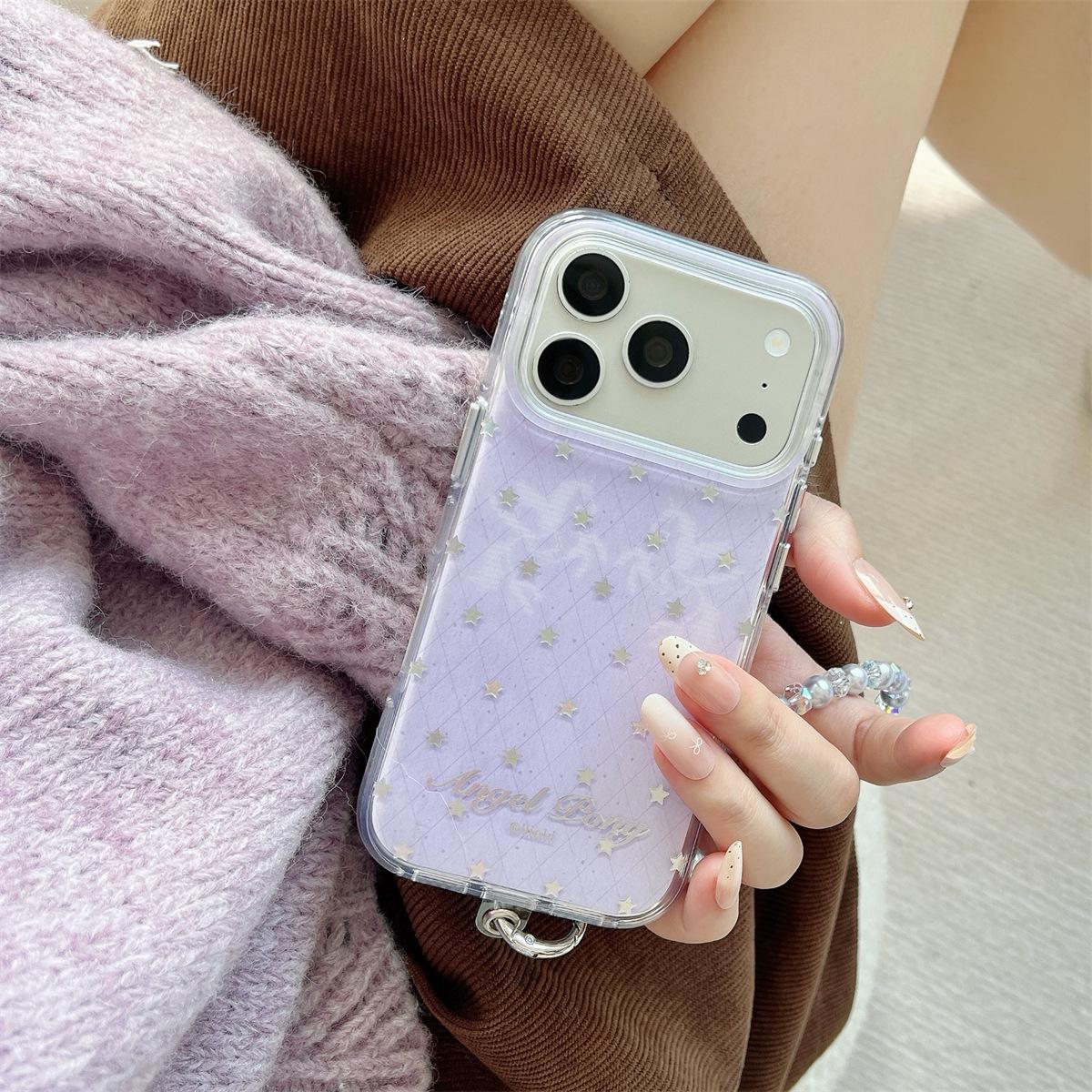 Gentle Purple Dreamy Diamond Lattice Star iPhone 14/15/16 Case Compatible with Apple 17 Pro Max iPhone 14
Gentle Purple Dreamy Diamond Lattice Star iPhone 14/15/16 Case Compatible with Apple 17 Pro Max iPhone 14