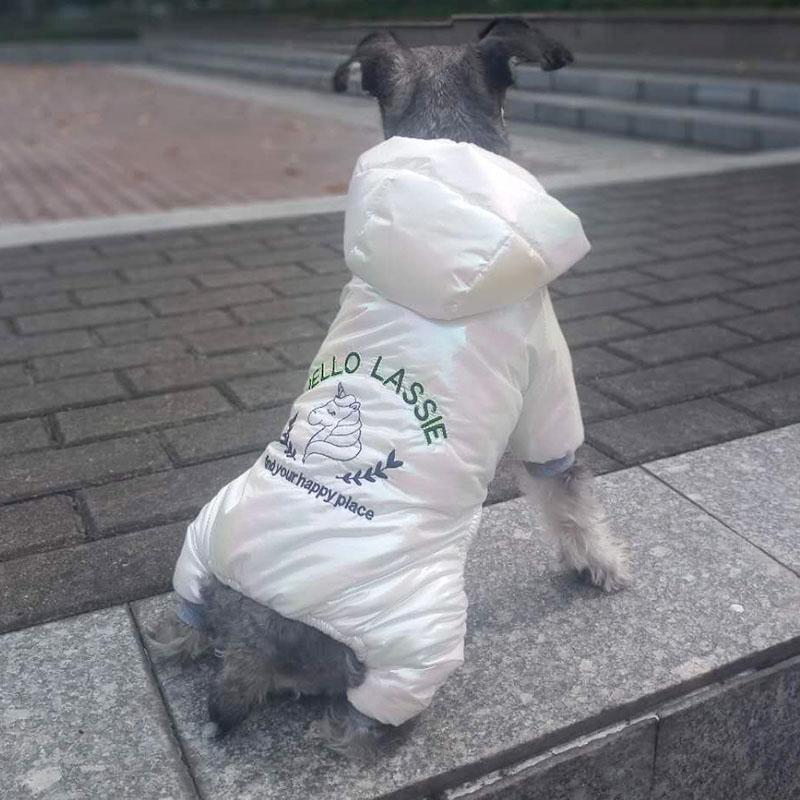 Сріблястий комбінезон для собак. Товста толстовка для домашніх тварин. Зимовий одяг для собак. Теплий чотириногий комбінезон для маленьких собак. Щеня шнауцера 10A. M білий
Сріблястий комбінезон для собак. Товста толстовка для домашніх тварин. Зимовий одяг для собак. Теплий чотириногий комбінезон для маленьких собак. Щеня шнауцера 10A. M білий