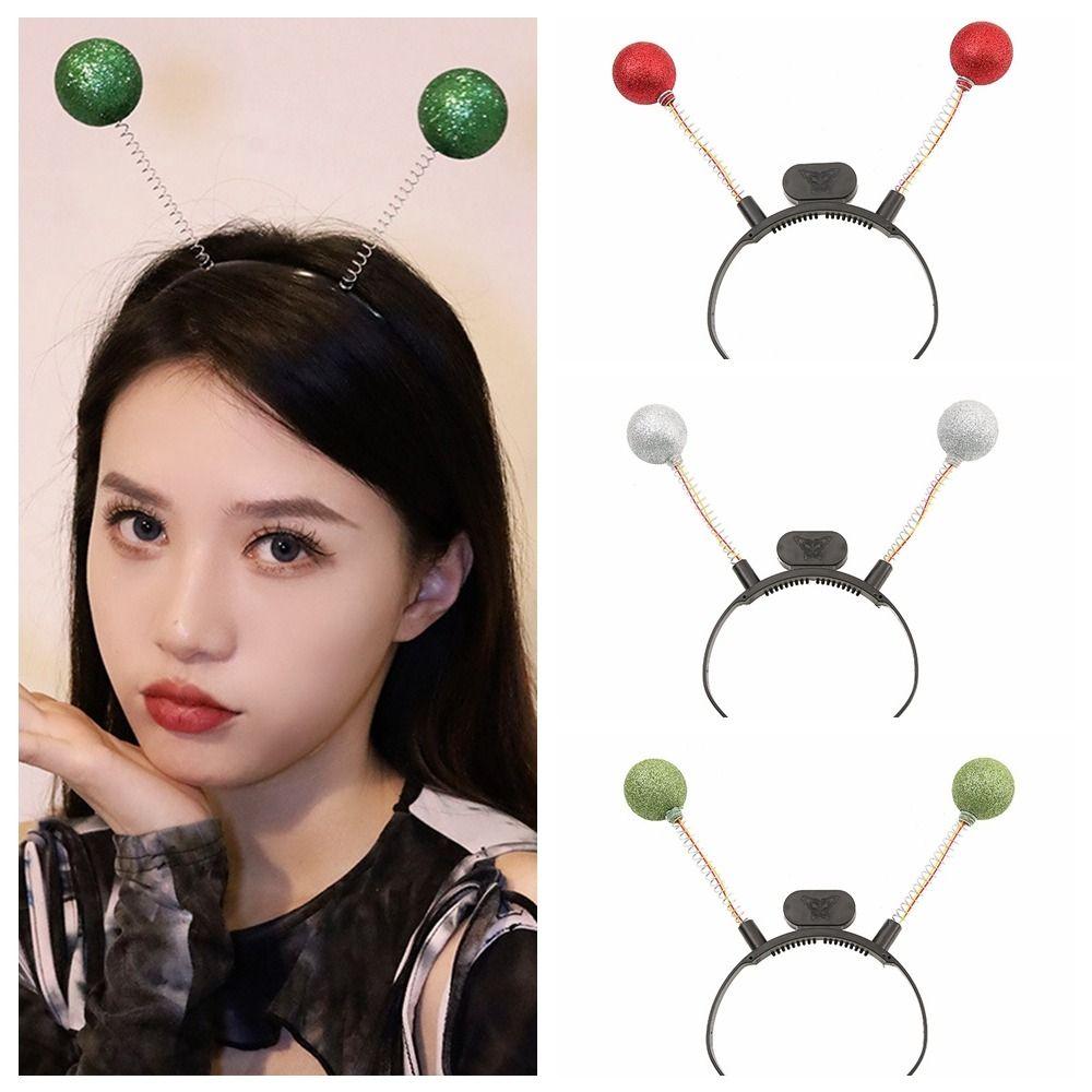 Glowing Luminous Balls Hairband Balls Glowing Hair Hoop Personality Halloween Headband Party
Glowing Luminous Balls Hairband Balls Glowing Hair Hoop Personality Halloween Headband Party