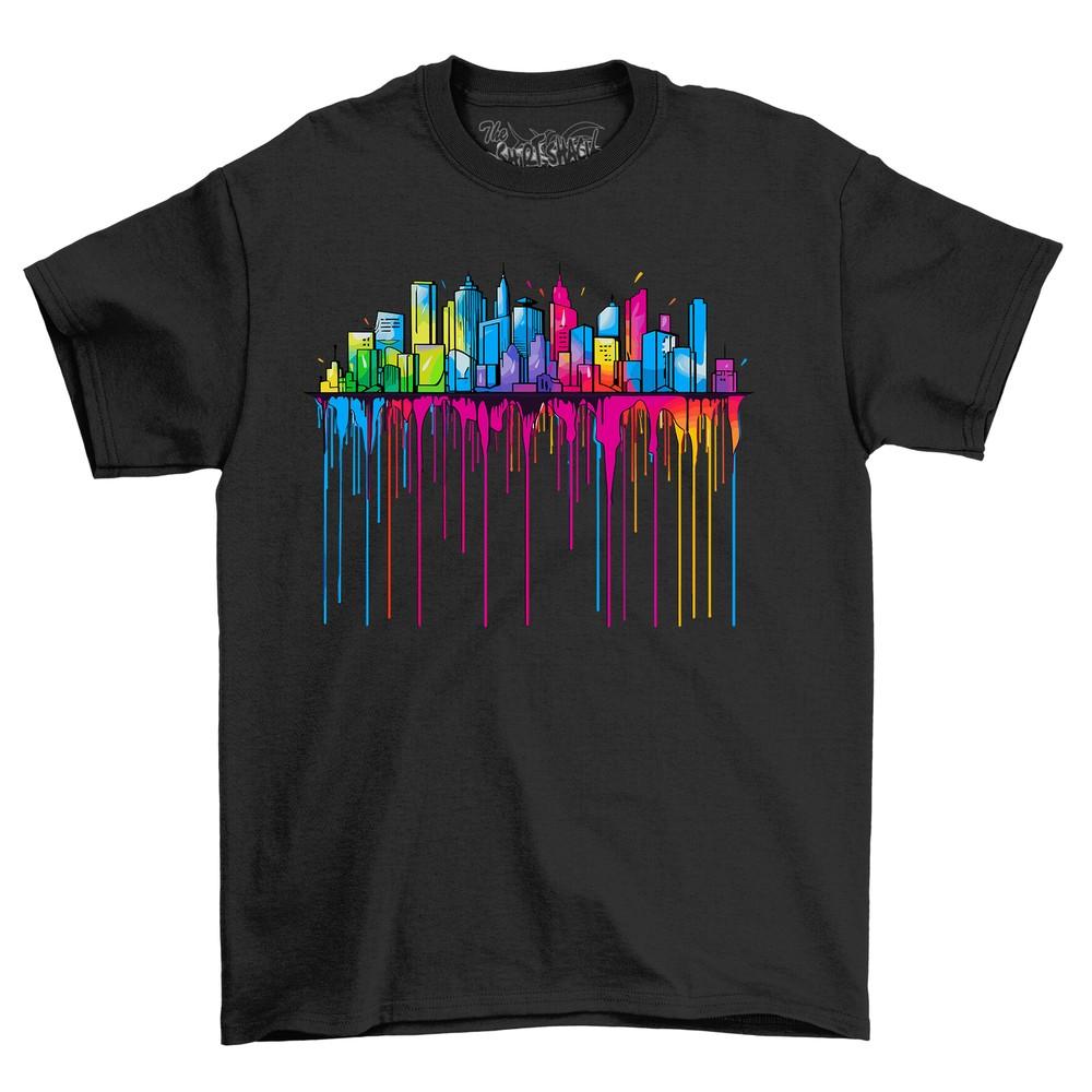 City Paint Drip Design t-shirt - Funny and Vibrant! Show off your love for urban M
City Paint Drip Design t-shirt - Funny and Vibrant! Show off your love for urban M