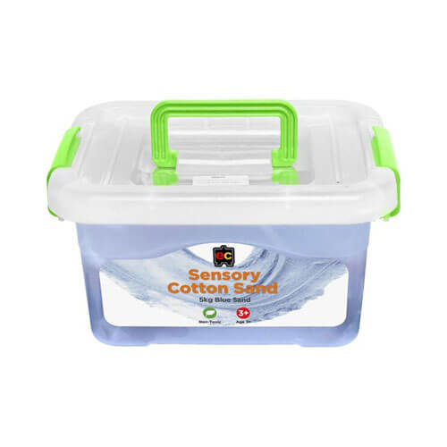 EC Сенсорный песок, ванна 5 кг (Хлопок синий)
EC Сенсорный песок, ванна 5 кг (Хлопок синий)