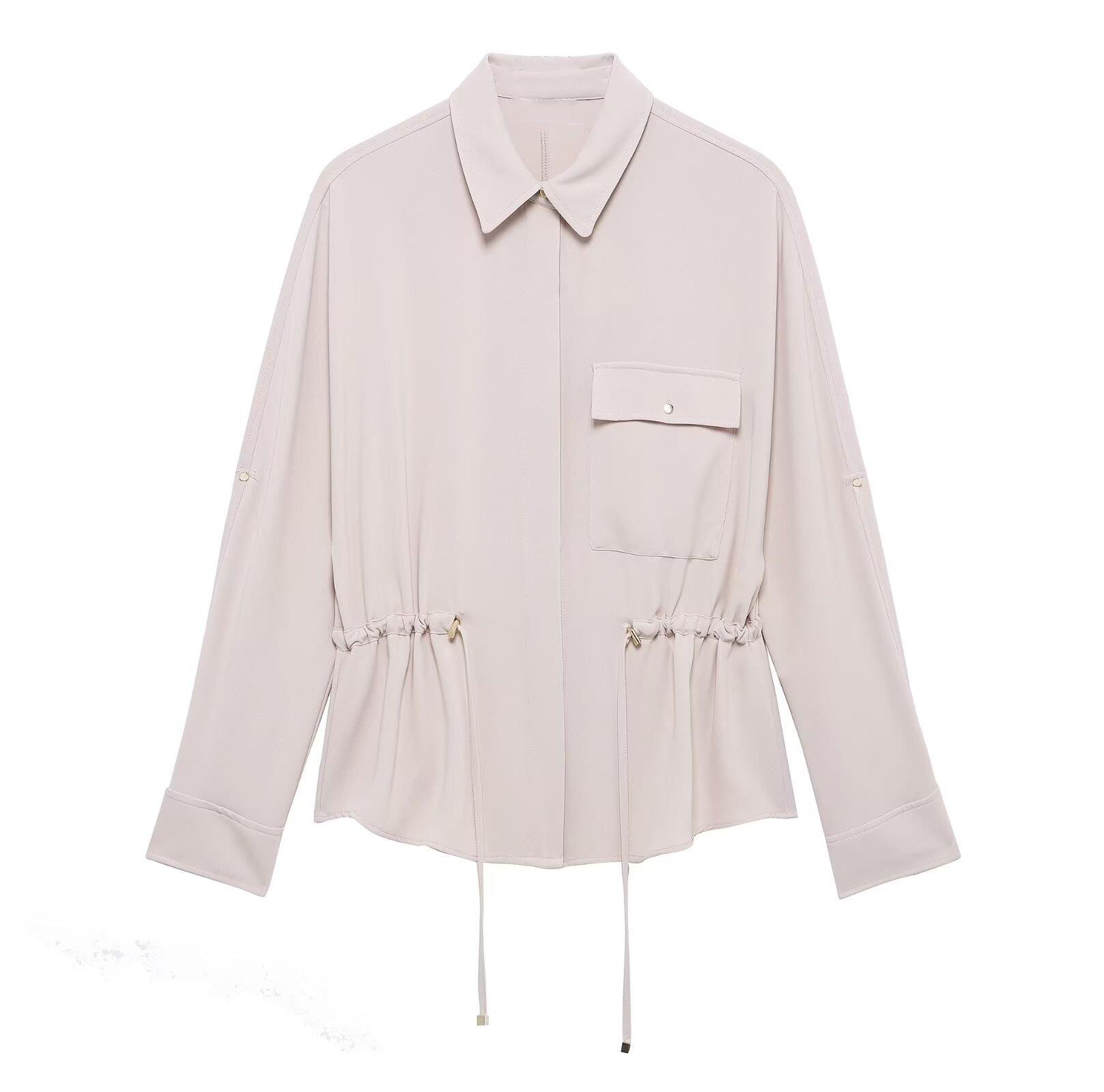 Женская приталенная рубашка для работы с кулиской на талии, весна 2025 Extra Small кремовый/белый
Женская приталенная рубашка для работы с кулиской на талии, весна 2025 Extra Small кремовый/белый