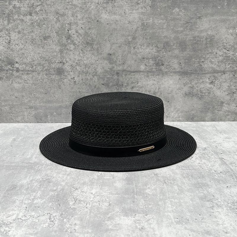 25 Summer Top Hat French White Hollow Flat Top Straw Hat Men S And Women S Sunscreen Vacation Breathable Flat Edge Sun Hat M(56-58cm)
25 Summer Top Hat French White Hollow Flat Top Straw Hat Men S And Women S Sunscreen Vacation Breathable Flat Edge Sun Hat M(56-58cm)