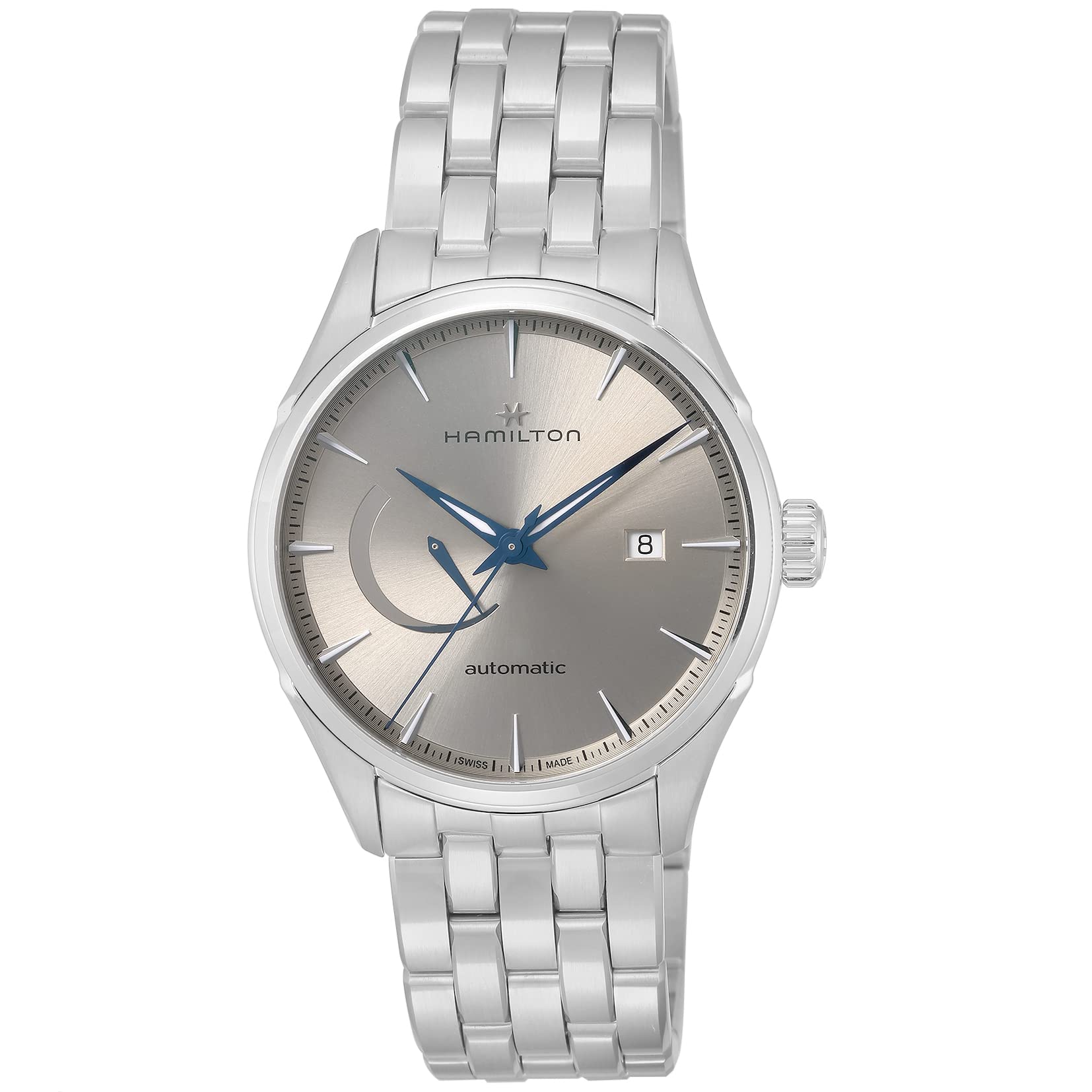Watch Jazzmaster Power Reserve Auto Jazzmaster Silver Beige Dial Stainless Steel Sapphire Crystal Automatic Winding 5 ATM Water Resistant 42MM Swiss
Watch Jazzmaster Power Reserve Auto Jazzmaster Silver Beige Dial Stainless Steel Sapphire Crystal Automatic Winding 5 ATM Water Resistant 42MM Swiss