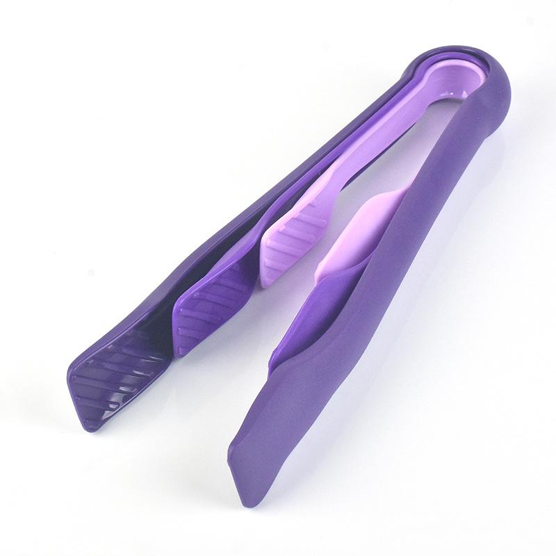 3pcs/set Plastics Food Tong Kitchen Tongs Non-slip Cooking Clip Clamp BBQ Salad Tools Grill Kitchen Accessories фіолетовий
3pcs/set Plastics Food Tong Kitchen Tongs Non-slip Cooking Clip Clamp BBQ Salad Tools Grill Kitchen Accessories фіолетовий