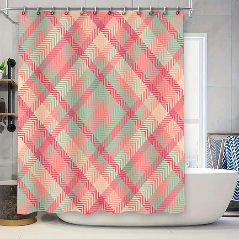 Luxury Plaid Bath Curtains Waterproof Home Decor Shower Curtain Modern Bathroom Decorative Drapes for Living Room Customizable S 90x180cm
Luxury Plaid Bath Curtains Waterproof Home Decor Shower Curtain Modern Bathroom Decorative Drapes for Living Room Customizable S 90x180cm