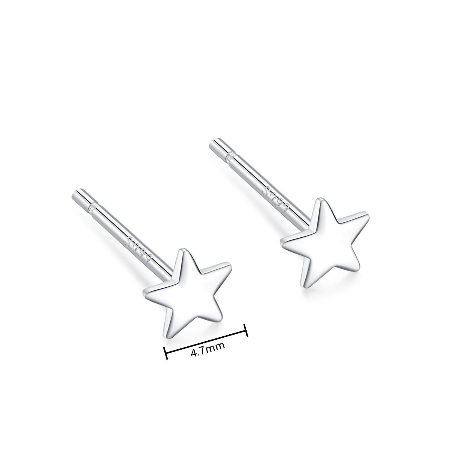 925 Silver Hypoallergenic Stud Earrings for Women Moon Star of David Maple Leaf Heart Lightning Earrings S999 Jewelry
925 Silver Hypoallergenic Stud Earrings for Women Moon Star of David Maple Leaf Heart Lightning Earrings S999 Jewelry