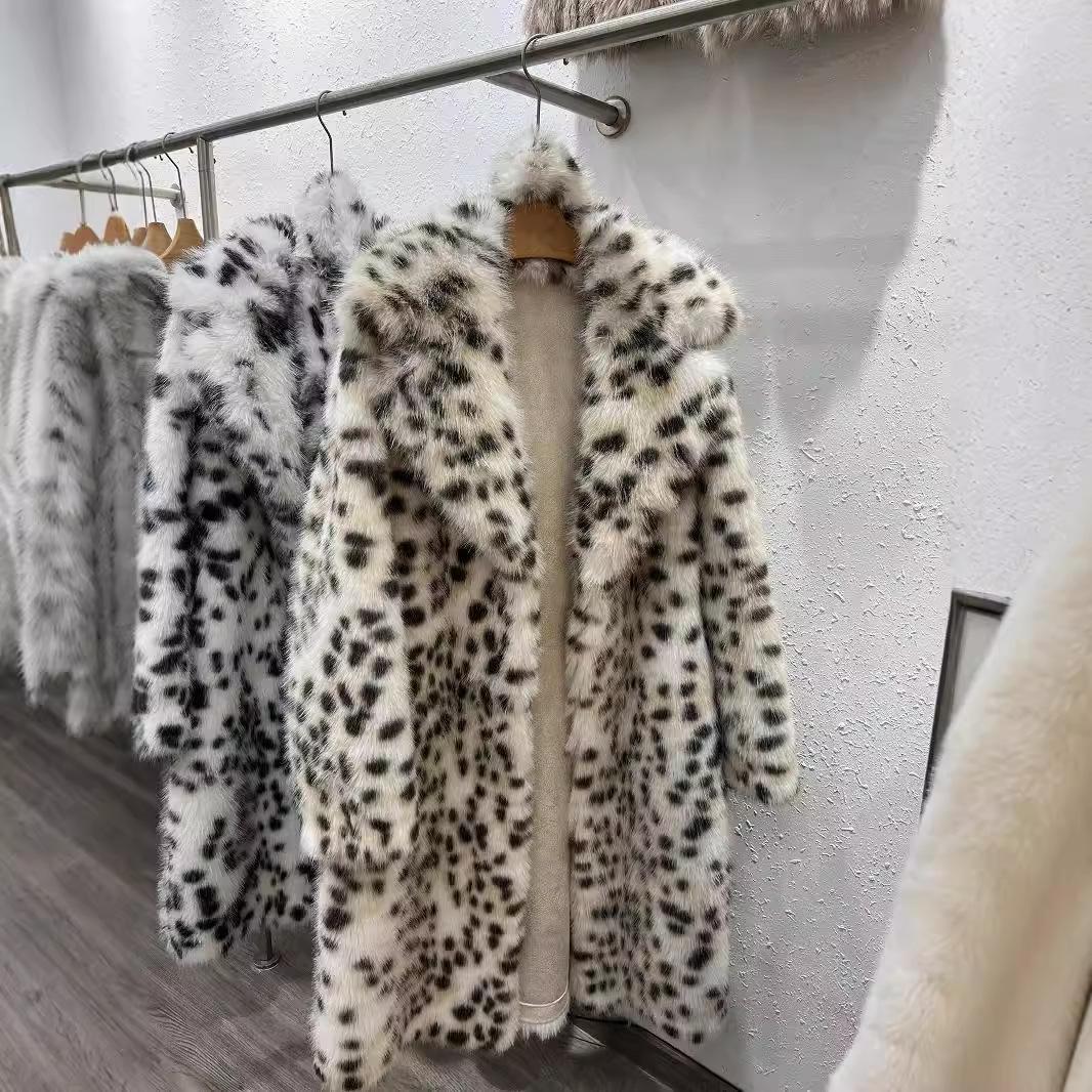 Haining Fur Winter Leopard Fur Jacket Women s Norkins Fur Jacket Women s Long Fur Coat S
Haining Fur Winter Leopard Fur Jacket Women s Norkins Fur Jacket Women s Long Fur Coat S