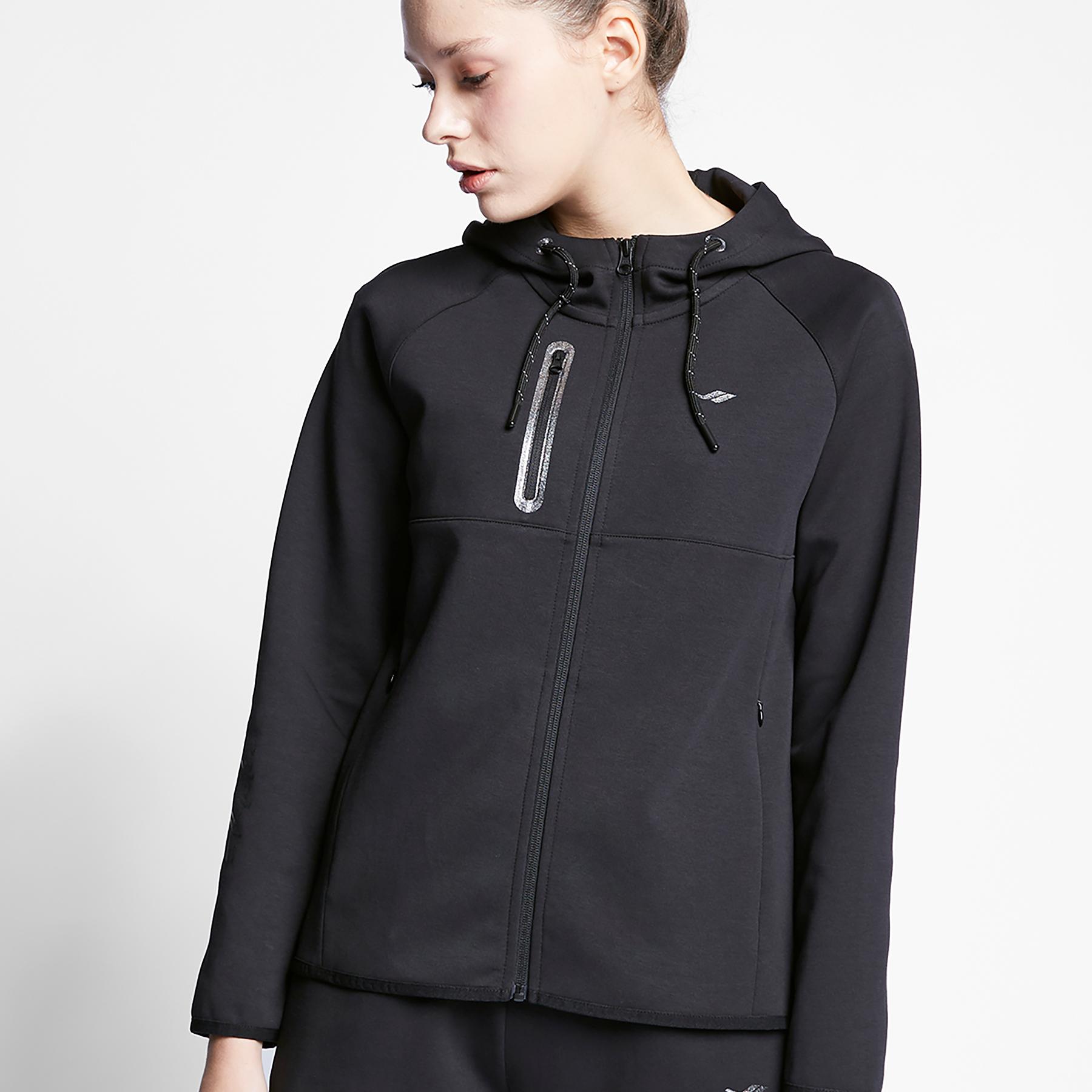 Lescon Женская Толстовка с Молнией 23B-2105 S чёрный 
Lescon Женская Толстовка с Молнией 23B-2105 S чёрный