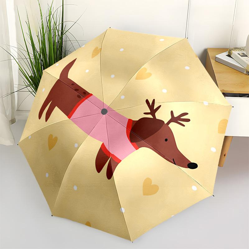 1pc Reindeer Dog Automatic Folding Umbrella - Portable Collapsible Design, 8-Rib Iron Frame, Durable Fabric yy251125186
1pc Reindeer Dog Automatic Folding Umbrella - Portable Collapsible Design, 8-Rib Iron Frame, Durable Fabric yy251125186