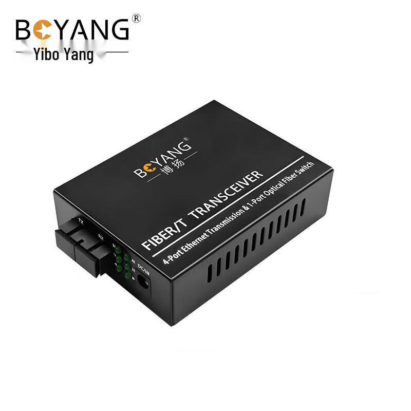 Boyang 100M Fiber Optic Transceiver Switch 95x70x26mm
Boyang 100M Fiber Optic Transceiver Switch 95x70x26mm