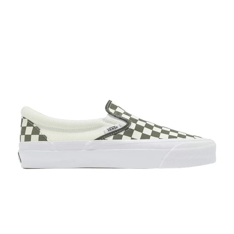 Vans Classic Slip-On 98 LX Checkerboard - Grape Leaf Green Unisex Sneakers VN000D5AKCZ 38
Vans Classic Slip-On 98 LX Checkerboard - Grape Leaf Green Unisex Sneakers VN000D5AKCZ 38