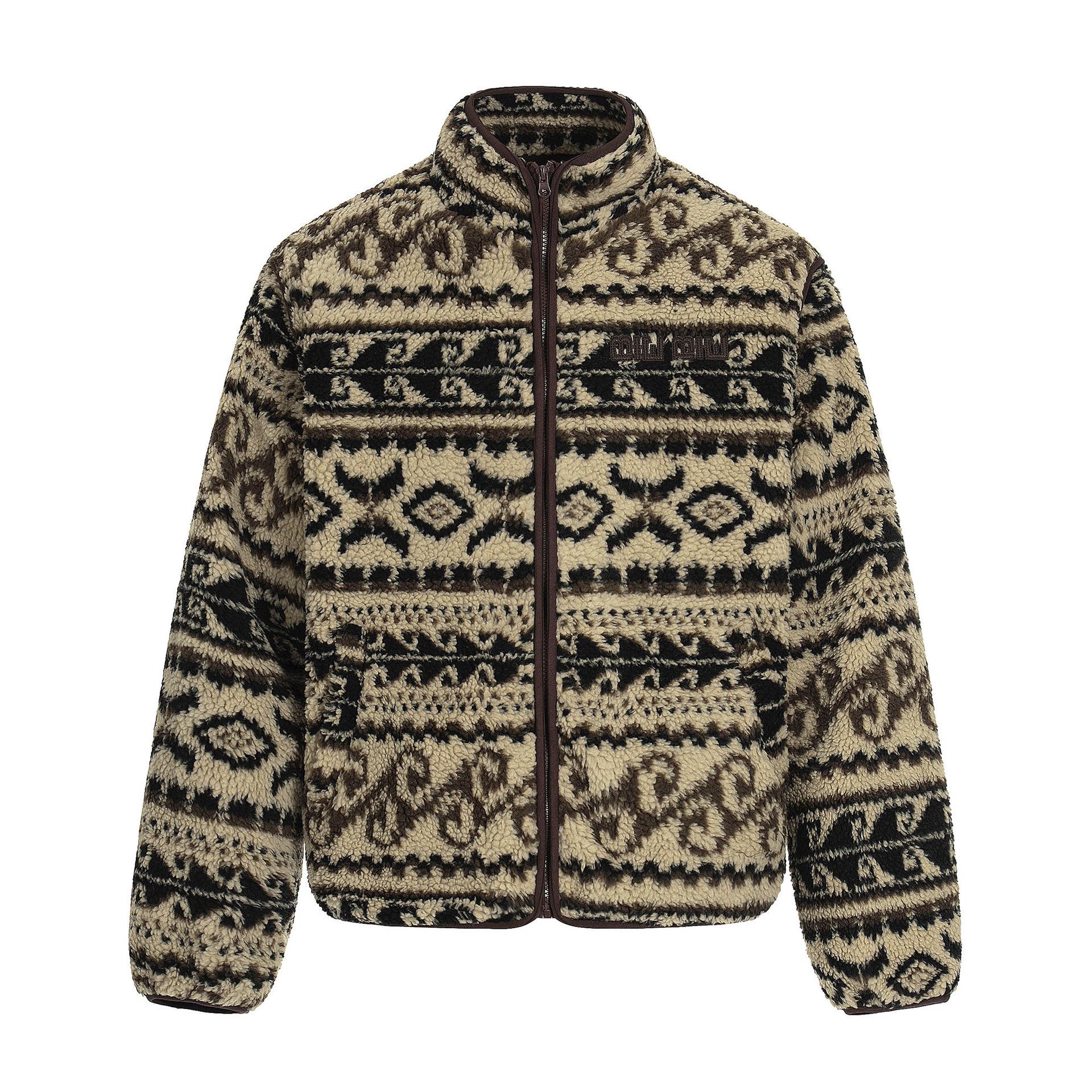 2025 Unisex American Retro Fair Isle Lambswool Jacket - Stand Collar Winter Outerwear L коричневий
2025 Unisex American Retro Fair Isle Lambswool Jacket - Stand Collar Winter Outerwear L коричневий
