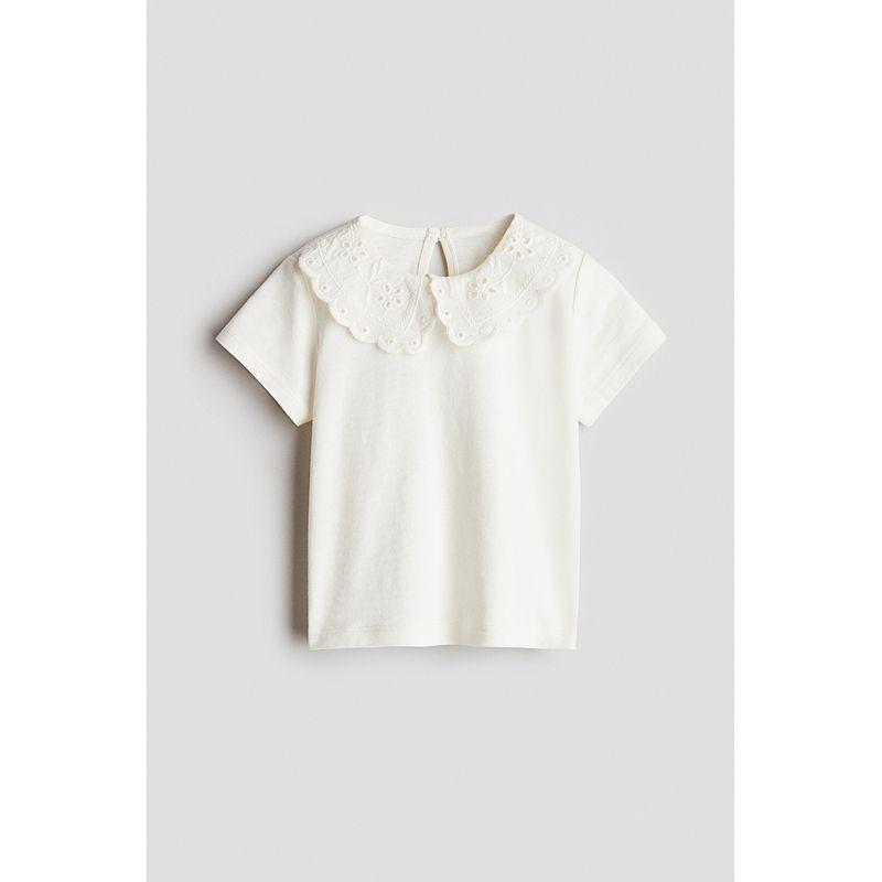 Детская одежда HM для девочки, весна/лето 2025, новинка, топ с вырезами и вышитым воротником 1283247
Детская одежда HM для девочки, весна/лето 2025, новинка, топ с вырезами и вышитым воротником 1283247