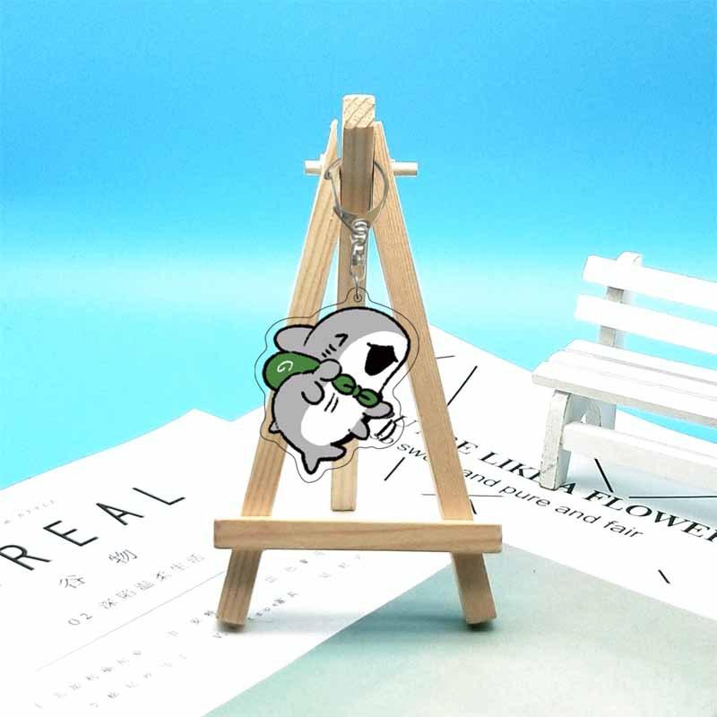 Odekake Kozame Cute Shark Anime Acrylic Keychain Lovely Bag Charms Pendant Gift Fun Key Chain Cute Souvenir Creative Accessorie 6 cm
Odekake Kozame Cute Shark Anime Acrylic Keychain Lovely Bag Charms Pendant Gift Fun Key Chain Cute Souvenir Creative Accessorie 6 cm