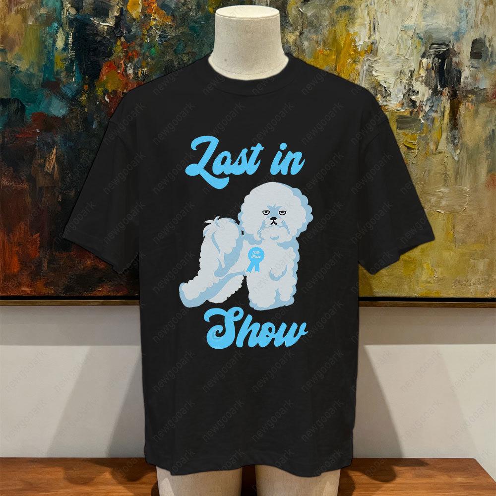 Last in Show Mens Dog Slogan TShirt Woman Man Summer Fashion Casual Cotton Graphic T Shirts Fashion Shortsleev Streetwear 4XL
Last in Show Mens Dog Slogan TShirt Woman Man Summer Fashion Casual Cotton Graphic T Shirts Fashion Shortsleev Streetwear 4XL