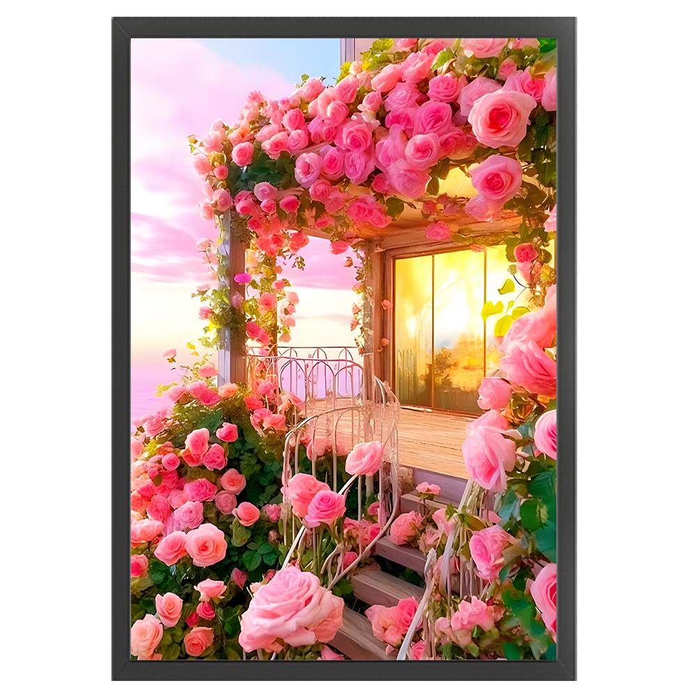 Набор для вышивки крестом «Дворец роз» с шелковыми нитками 11CT, 54x82 см
Набор для вышивки крестом «Дворец роз» с шелковыми нитками 11CT, 54x82 см