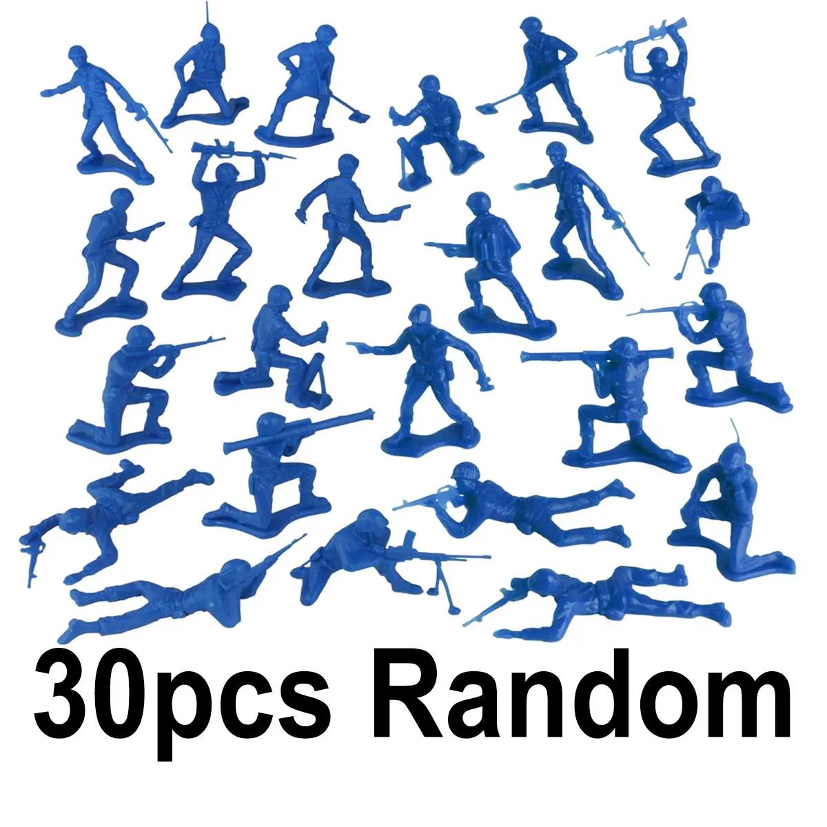 30pcs Plastic Army Men Action Figures 12 Different Poses Soldier Model Set 1.97 Inches Red Green Yellow Blue Army Men ZSY
30pcs Plastic Army Men Action Figures 12 Different Poses Soldier Model Set 1.97 Inches Red Green Yellow Blue Army Men ZSY