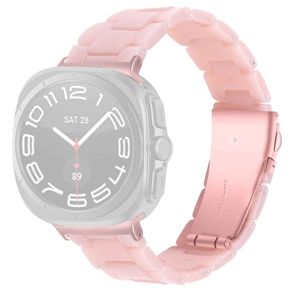 Watch Strap for Samsung Galaxy Watch8 44mm/40mm/Watch8 Classic 46mm Acrylic Resin Waterproof Wrist Band Pink
Watch Strap for Samsung Galaxy Watch8 44mm/40mm/Watch8 Classic 46mm Acrylic Resin Waterproof Wrist Band Pink
