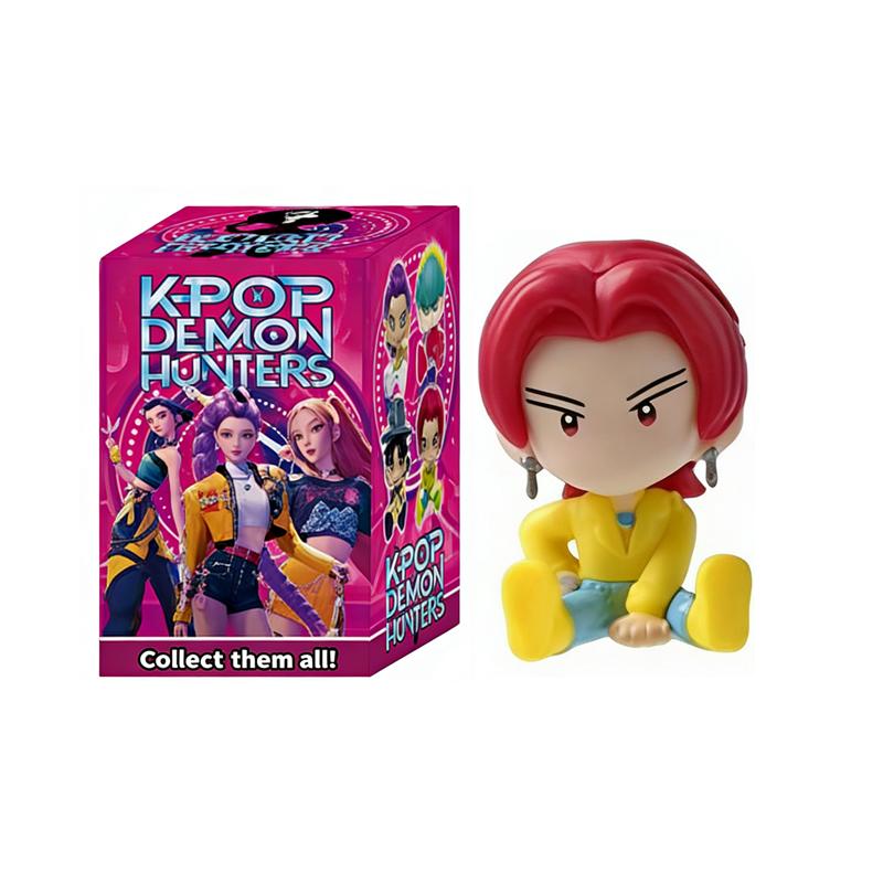 10Pcs/Set Q-version blind boxes K-pop Action Model PVC Toy Derpys Saja Boys Rumi Mira Zoey Sussy Figurine Doll For Fans Gift
10Pcs/Set Q-version blind boxes K-pop Action Model PVC Toy Derpys Saja Boys Rumi Mira Zoey Sussy Figurine Doll For Fans Gift