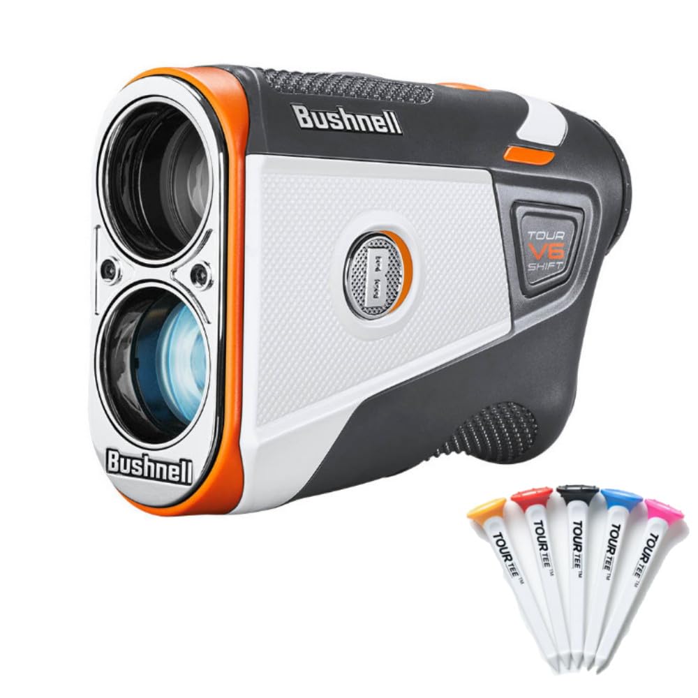 Bushnell Laser Distance Meter Pin Seeker Tour V6 Shift Jolt Японський справжній продукт, набір з 2 предметів з трійником
Bushnell Laser Distance Meter Pin Seeker Tour V6 Shift Jolt Японський справжній продукт, набір з 2 предметів з трійником
