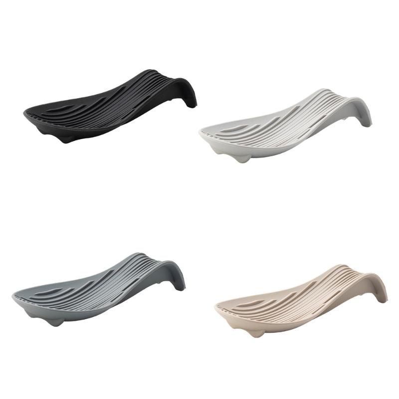 Elegant Striped Silicone Spatula Rest Convenient Spoon Tray Functional Silicone Utensils Stand for Spoons Fork Spatulas 1
Elegant Striped Silicone Spatula Rest Convenient Spoon Tray Functional Silicone Utensils Stand for Spoons Fork Spatulas 1