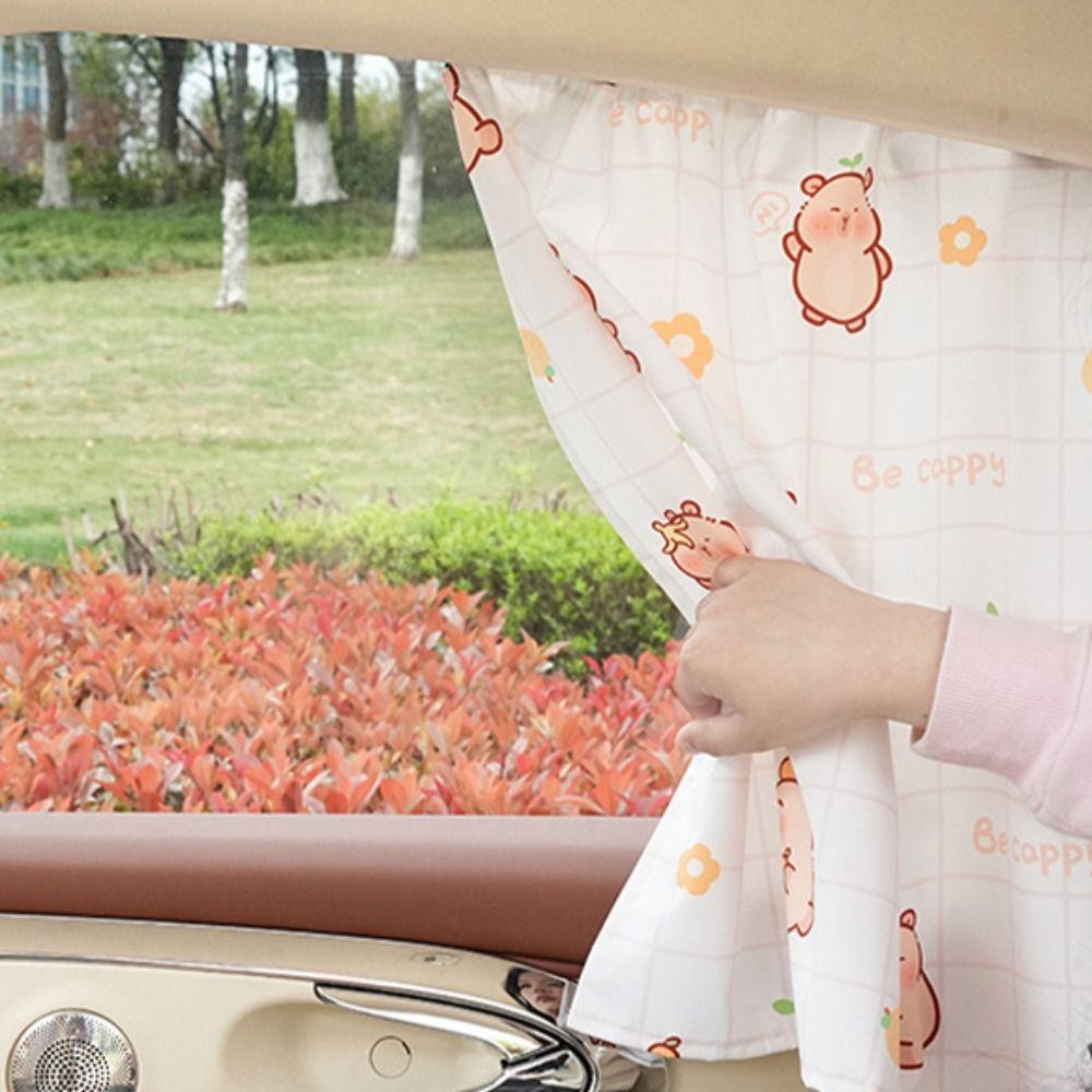 Capibala Cartoon Car Curtain Присоска Capybara Car Blackout Шторы для окон автомобиля
Capibala Cartoon Car Curtain Присоска Capybara Car Blackout Шторы для окон автомобиля