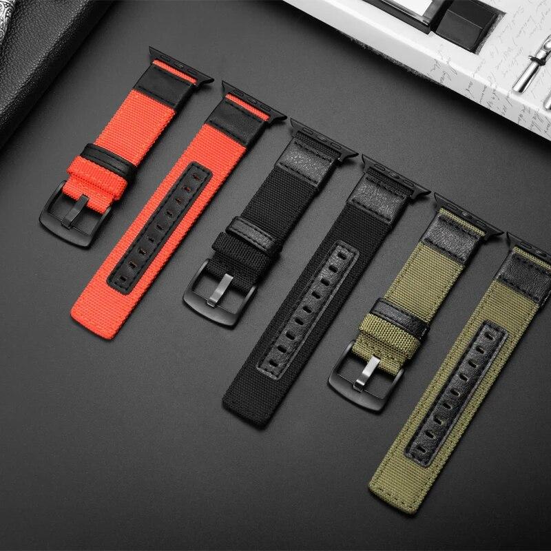 Спортивный нейлоновый ремешок SHIRERN для Apple Watch Ultra Band 49 мм, 40 мм, 44 мм, 42 мм 38, iWatch series 8, 7, 6 se, 5, 4, 3, 2, Correa, 45 мм, 41 мм, аксессуары
Спортивный нейлоновый ремешок SHIRERN для Apple Watch Ultra Band 49 мм, 40 мм, 44 мм, 42 мм 38, iWatch series 8, 7, 6 se, 5, 4, 3, 2, Correa, 45 мм, 41 мм, аксессуары