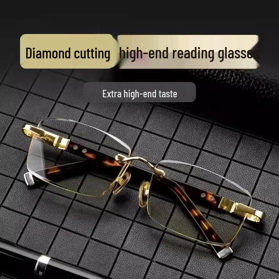 Zhuyeqing Frameless Crystal High-Definition Reading Glasses - Men s & Women s Anti-Blue Light, Anti-Fatigue Eye Protection for Hyperopia +3.00
Zhuyeqing Frameless Crystal High-Definition Reading Glasses - Men s & Women s Anti-Blue Light, Anti-Fatigue Eye Protection for Hyperopia +3.00