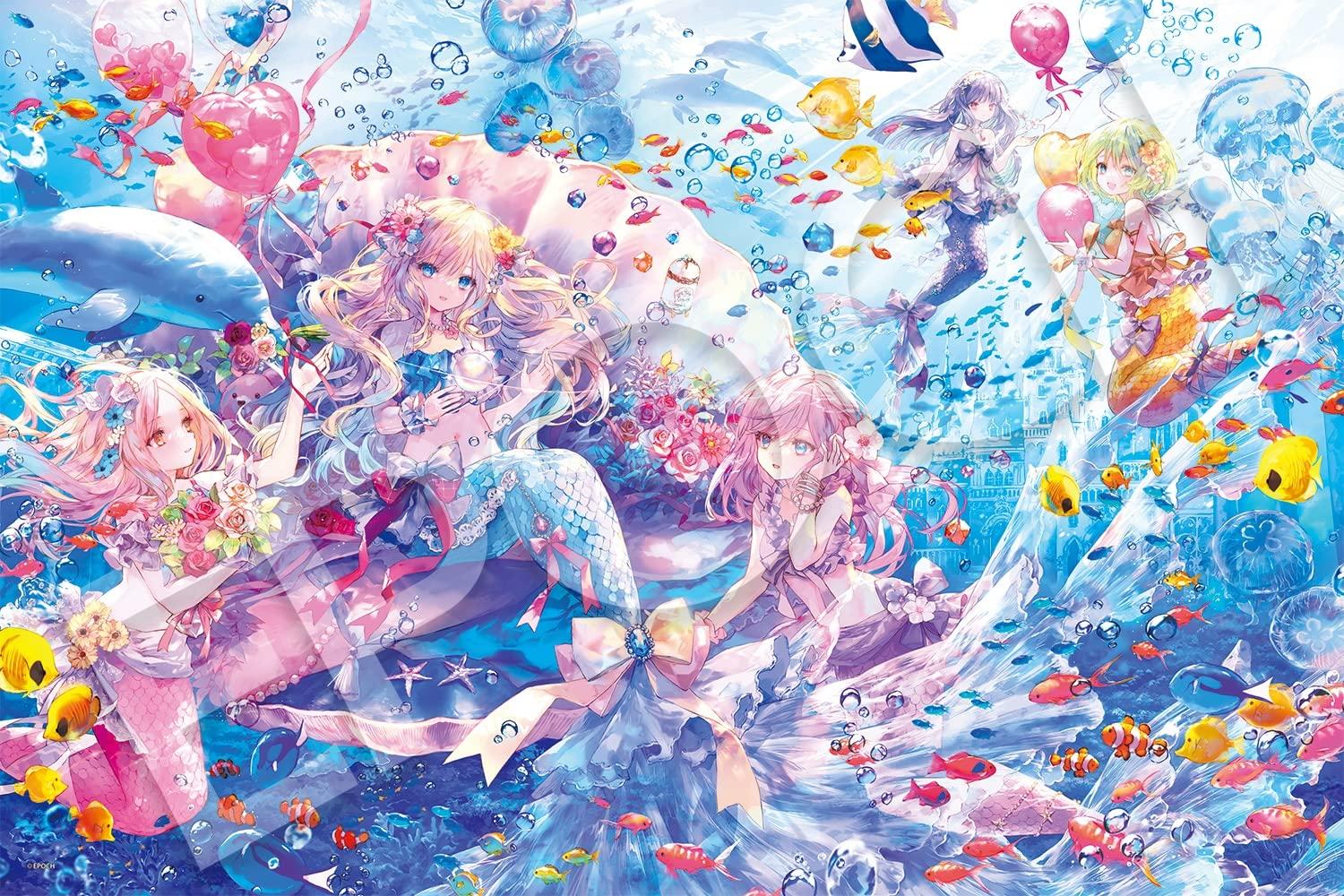 EPOCH 1000 Piece Jigsaw Puzzle Illustration/Art Fantastic Art/Onineko Mermaid Party (50 x 75cm) 12-524s with glue and spatula with score ticket EPOCH
EPOCH 1000 Piece Jigsaw Puzzle Illustration/Art Fantastic Art/Onineko Mermaid Party (50 x 75cm) 12-524s with glue and spatula with score ticket EPOCH