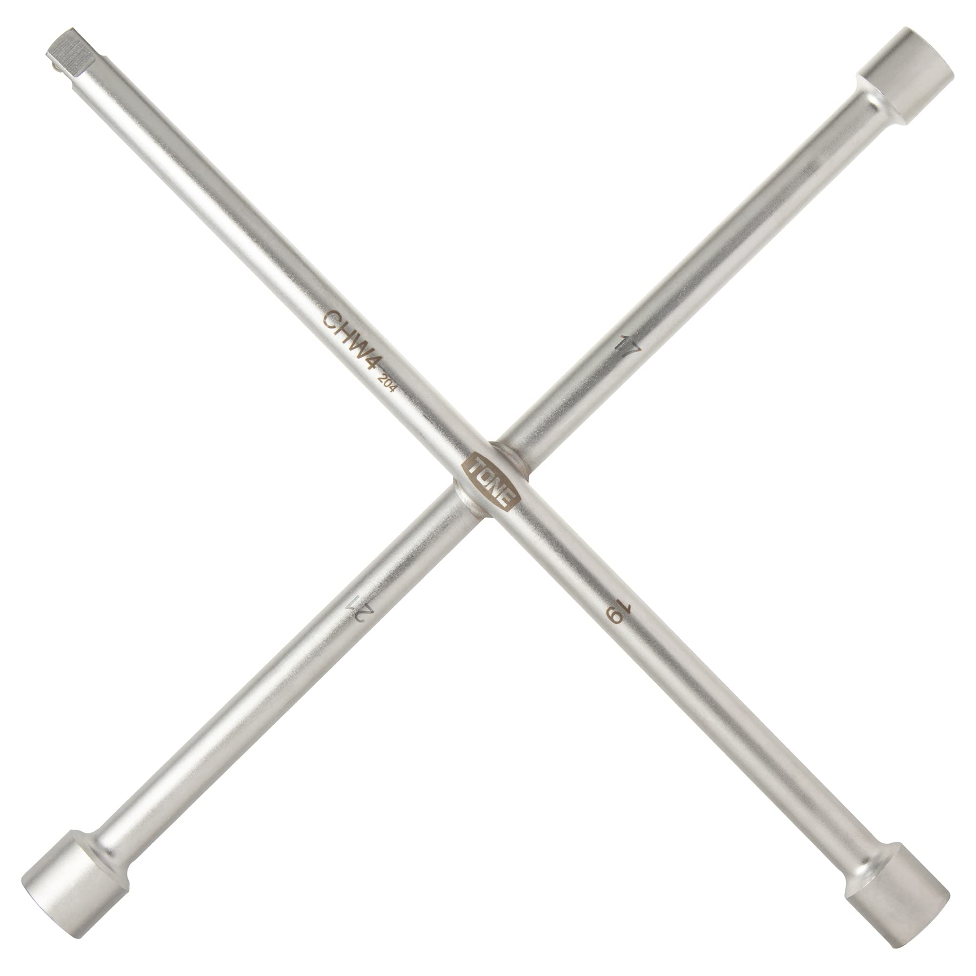 TONE Cross Wrench CHW4 Drive Width across flats 17 x 19 x 21 mm 12.7mm (1/2 ) серебряный
TONE Cross Wrench CHW4 Drive Width across flats 17 x 19 x 21 mm 12.7mm (1/2 ) серебряный