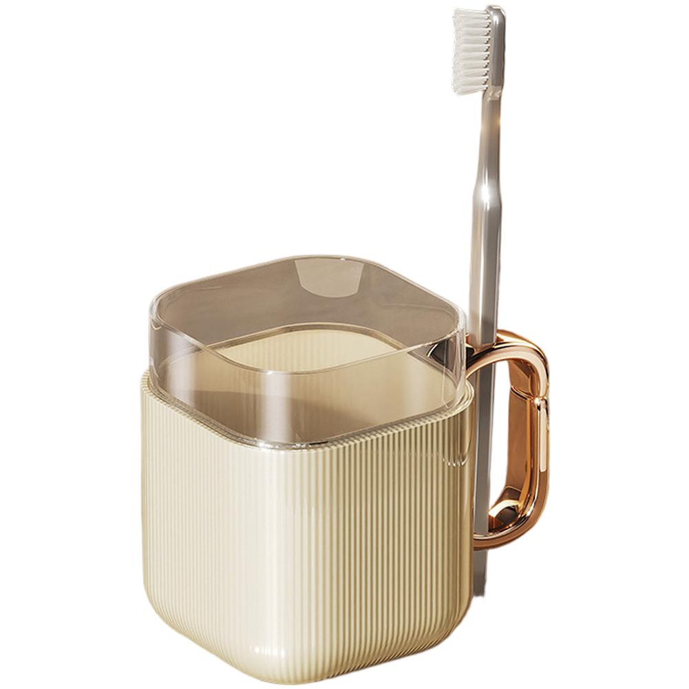 1PC Dental Rinse Cup 9.3*7.7*7.6cm Luxury Transparent Toothbrush Holder With Handle Modern Bathroom Cups Green,Brown,Cream білий
1PC Dental Rinse Cup 9.3*7.7*7.6cm Luxury Transparent Toothbrush Holder With Handle Modern Bathroom Cups Green,Brown,Cream білий