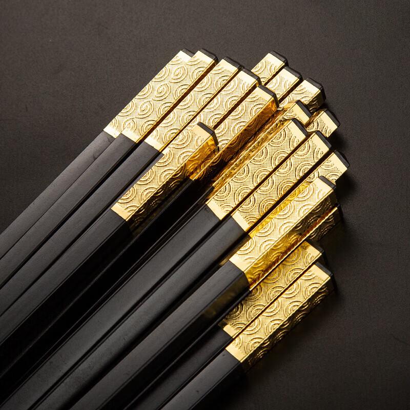 JingJingRS Tangzhuang Gold Alloy Chopsticks
JingJingRS Tangzhuang Gold Alloy Chopsticks