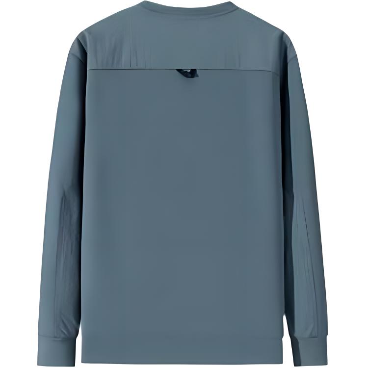 Anta Outdoor Series Sports Casual Simple Solid Color Round Neck Pullover Fleece Sweatshirt Men sweatshirt Yanshan-Blue 152440710-7 S
Anta Outdoor Series Sports Casual Simple Solid Color Round Neck Pullover Fleece Sweatshirt Men sweatshirt Yanshan-Blue 152440710-7 S