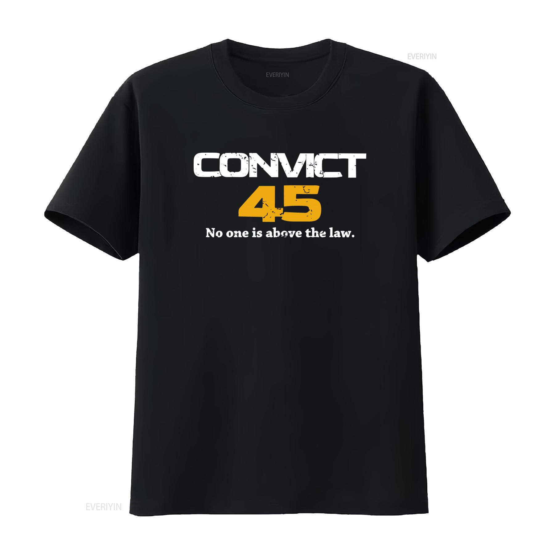 No One Is Above The Law Convict 45 Vintage Style Funny Quote T Shirt for Men and Women vintage Washed homme Versatile Stylish 4XL
No One Is Above The Law Convict 45 Vintage Style Funny Quote T Shirt for Men and Women vintage Washed homme Versatile Stylish 4XL