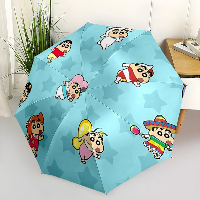 1pc Crayon Shin-chan Automatic Folding Umbrella - 8-Rib Automatic Open/Close, Portable Collapsible Compact Umbrella yy251218030
1pc Crayon Shin-chan Automatic Folding Umbrella - 8-Rib Automatic Open/Close, Portable Collapsible Compact Umbrella yy251218030
