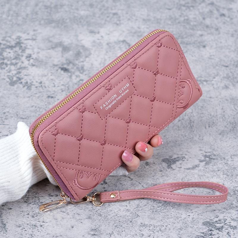 2023 Корейский женский универсальный длинный кошелек на молнии - большой емкости для мобильного телефона темно-розовый
2023 Корейский женский универсальный длинный кошелек на молнии - большой емкости для мобильного телефона темно-розовый