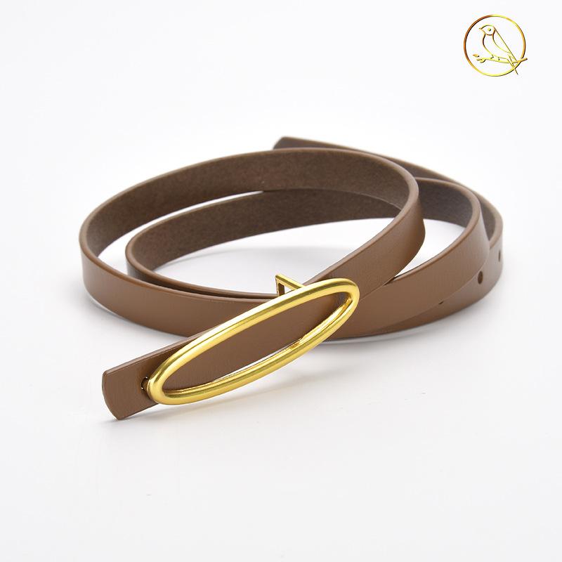 Women S Belt Women S Decoration With Skirt Simple Pure Cowhide Smooth Buckle Jeans Belt Women S Thin Black Tide 105cm
Women S Belt Women S Decoration With Skirt Simple Pure Cowhide Smooth Buckle Jeans Belt Women S Thin Black Tide 105cm