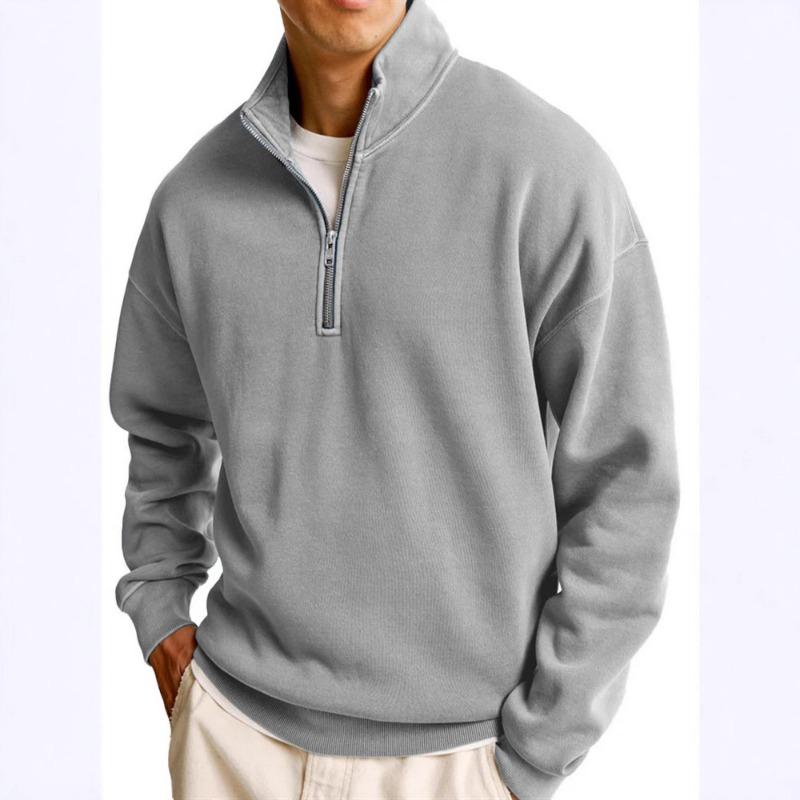 New Men s Versatile Sweatshirt Fashion Casual Half-Zip Stand Collar Long Sleeve Hoodies 5XL сірий
New Men s Versatile Sweatshirt Fashion Casual Half-Zip Stand Collar Long Sleeve Hoodies 5XL сірий
