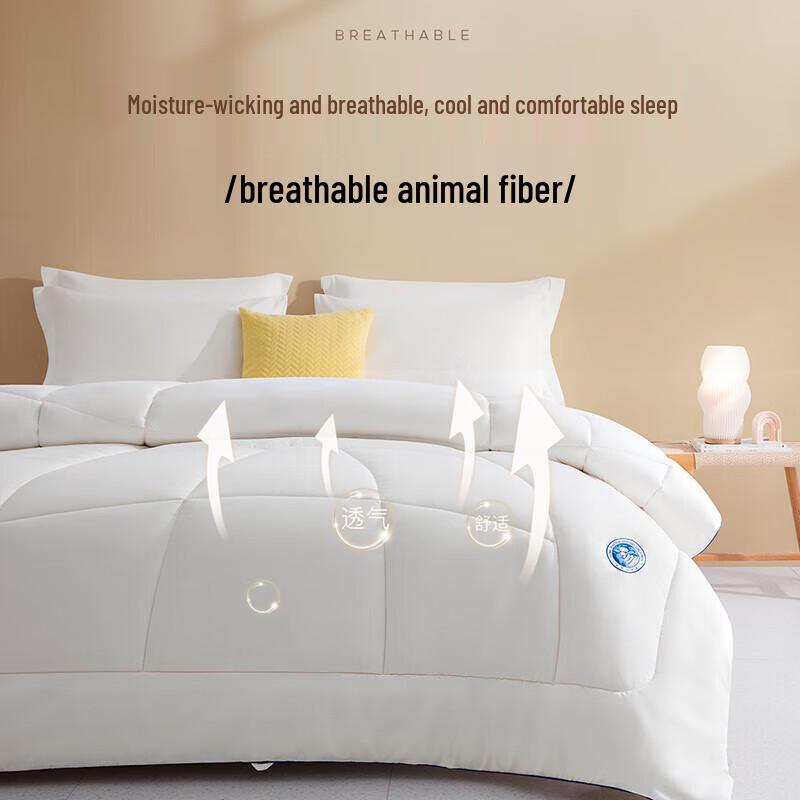 Mengjie Antibacterial Australian Wool Quilt
Mengjie Antibacterial Australian Wool Quilt