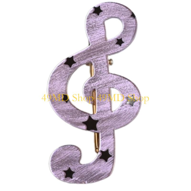 49MD Stylish Starry Striped Music Note Hair Clip Resin Hair Accessory For Women Daily Use
49MD Stylish Starry Striped Music Note Hair Clip Resin Hair Accessory For Women Daily Use